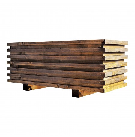 Ξύλινη Ζαρντινιέρα Παραλληλόγραμμη 70X30X28