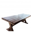OEM KORTABLE ΞΥΛΙΝΟ ΤΡΑΠΕΖΙ 240Χ85Χ75