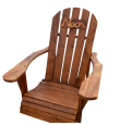 OEM Adirondack Chair ΞΥΛΙΝΗ ΠΟΛΥΘΡΟΝΑ - ΞΑΠΛΩΣΤΡΑ ΚΗΠΟΥ - ΠΑΡΑΛΙΑΣ - ΜΠΑΛΚΟΝΙΟΥ